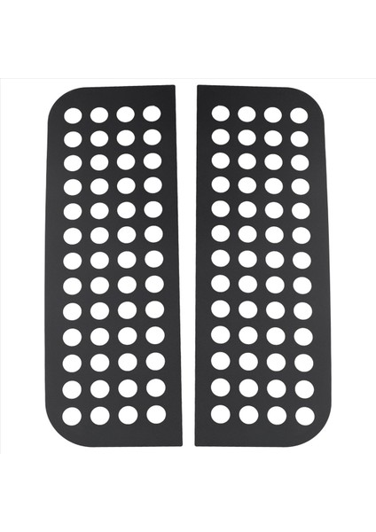 Araba Arka Kapı Üçgen Pencere Cam Pane Dekorasyon Kapağı Kapılar Jeep Wrangler Için Dış Aksesuarlar Jl 2018-2025 (Yurt Dışından) fırsatları