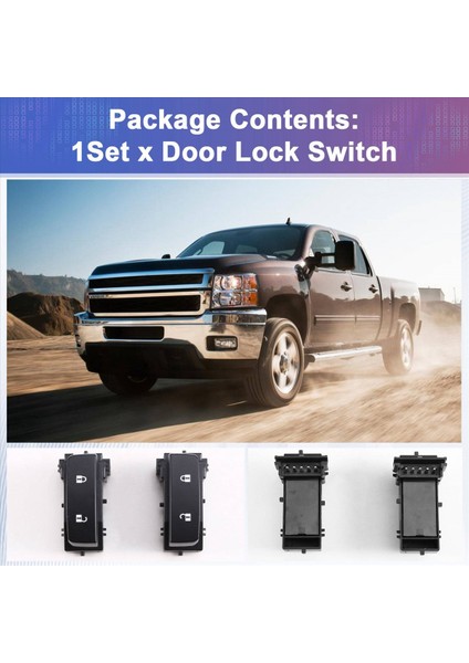 Araba Gücü Ön Kapı Kit Anahtarı 15804093 15804094 Chevrolet Traverse Silverado Gmc Sierra 2007-2014 (Yurt Dışından) fırsatları