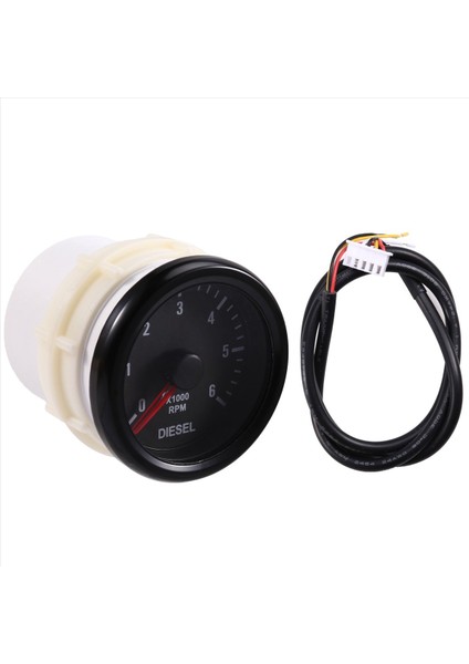 Dizel Motor Motoru Için 52MM 0-6000 Rpm (Dash&#39 De) Elektrik Takometre Göstergesi (Yurt Dışından) fiyatları
