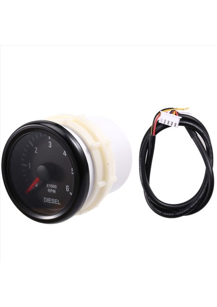 Dizel Motor Motoru Için 52MM 0-6000 Rpm (Dash&#39 De) Elektrik Takometre Göstergesi (Yurt Dışından) modelleri