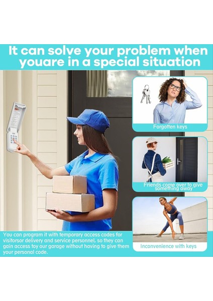 22 In1 Garaj Kapı Açıcı Kablosuz Tuş Takımı Tüm Genie/tepegöz/intelcode/dip Anahtarı Garaj Kapı Açıcıları ile Uyumlu (Yurt Dışından) fiyatları