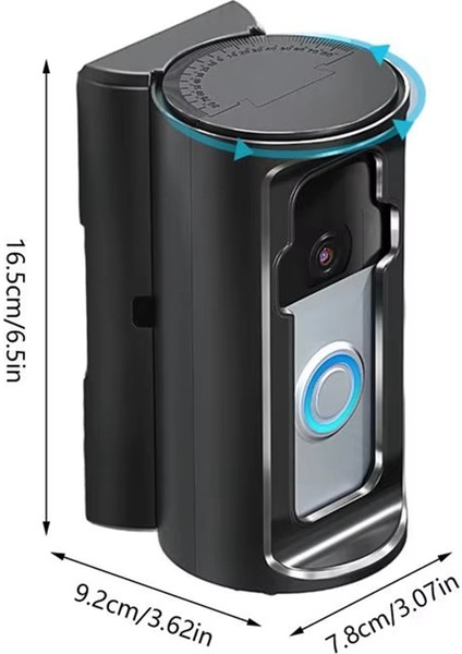 Yeni Yüzük Kapı Zi Montaj Yok Matkap Yüzük Kapısı Tutucu Kapı Zi Montaj Yok Ayarlanabir Yüzük Kapı Zi Kılıfı Hırsını Anti (Yurt Dışından) fiyatları