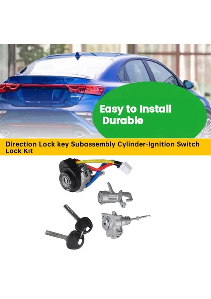 1set Dıslıd Kit Anahtarı Alt Masal Sindir-Ignition Anahtar Kit Kiti 81900-M7E00 Kıa Optima Forte Soul 81991-35240 (Yurt Dışından) fiyatları