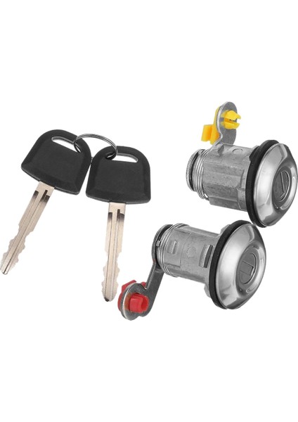 1 Set Ön Sol Sağ Kapı Kidi Namlu ve Mitsubishi L200 Için Anahtarlar 2001 2002 2003 2004 2005 (Yurt Dışından)