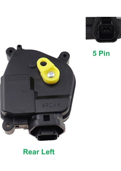 2pcs/lot Arka Sol ve Sağ Yeni Kapı Kidi Aktüatör Mandal 95745-1G020 95746-1G020 Hyundai Aksanı Için Kia Rio 2006-2011 (Yurt Dışından) modelleri