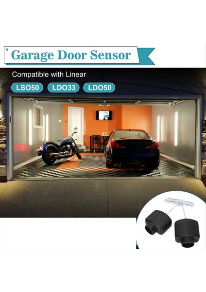 Doğrusal Garaj Kapısı Açıcı Sensörleri Için 2set Işın Gözleri Kiti Doğrusal Garaj Kapısı Açıcı HAE00002 LSO50 LDO33 LDO50 (Yurt Dışından) fırsatları