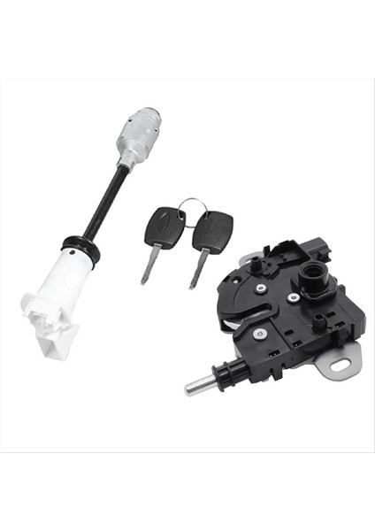 Uzun Çubuk Serbest Bırakma Kit Mandallı Motor Kaput Kaput Kidi ve Ford Focus Mk2 2004-2012 1343577 4M5AA16B970BA Için 2 Anahtar (Yurt Dışından) indirimleri