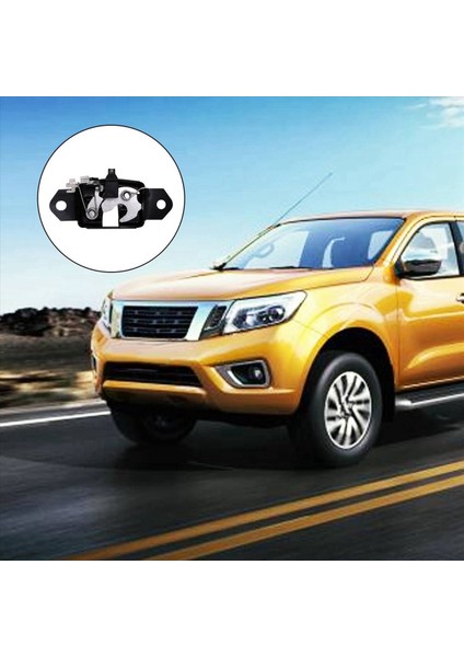 4 Pcs Siyah Araba Bagaj Kapağı Arka Kapı Kit Kit Kit Nissan Navara D40 2004-2012 90503-JT30A 90503-EB700 (Yurt Dışından)