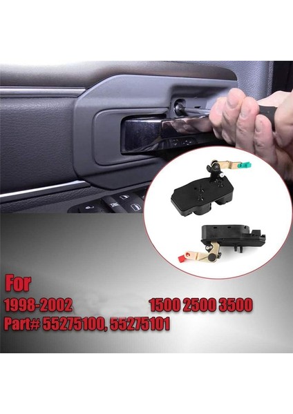 1paır L &amp R Arka Kapı Dört Kabin Dodge Ram Için Alt Mandal Kidi 1500 2500 3500 1998-2002 55275101 55275100 (Yurt Dışından)