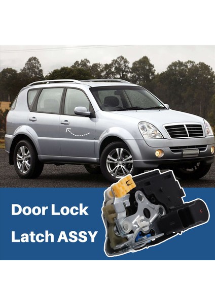 Ssangyong Rexton 1 2 W 2001-2019 Için Araba Kapısı Kit Aktüatörü (Yurt Dışından) fırsatları