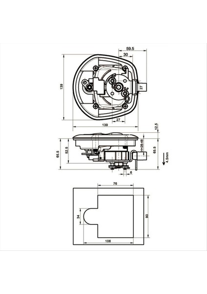 Bana Kuyruğu Kidi Güven Römork Için Kit Off-Road Modifiye Römork Mekanik Kapı Kidi Kit T-Style Kit (Yurt Dışından) modelleri