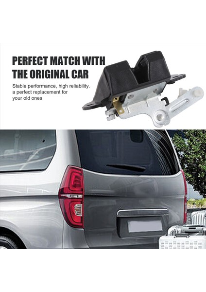 Araba Bagajı Kit Kit Kit Catcher ile Geri Kapı Mandalı 81230-4H001 812304H001 Hyundai H-1 Brilant 2011 2 4l (Yurt Dışından) indirimleri