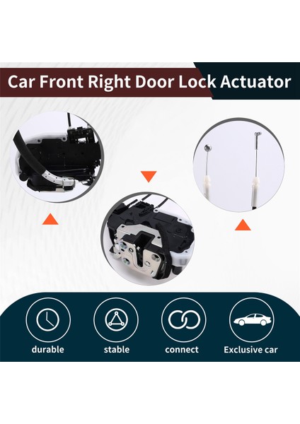 Araba Ön Kapı Kidi Aktüatör Kapı Kidi Motoru Nissan Qashqai Için J10 2006-2013 (Yurt Dışından) fırsatları