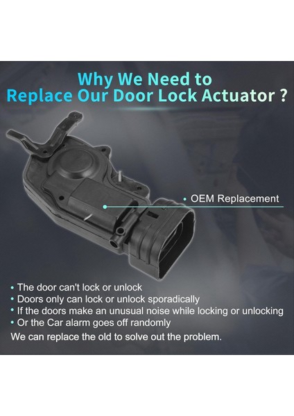 Toyota Tundra Için Güç Kapısı Kidi Aktüatör Motoru 2000-2006 Kapı Mandal Aktüatör Montajı 69110-0C010 691100C010 (Yurt Dışından) indirimleri