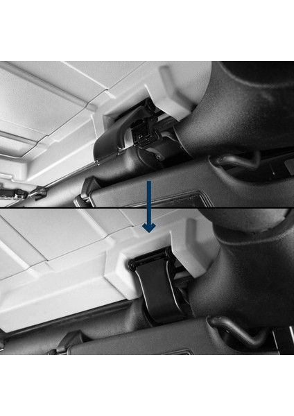 Jeep Wrangler Jk 2007-2017 Aksesuarları Için Araba Sert Üst Kelepçesi Hardtop Mandal Çerçeve Braketi 68004562AC 68004562AA (Yurt Dışından) fiyatları
