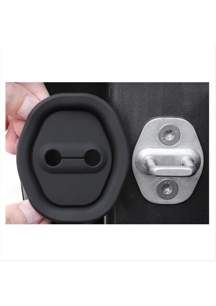 10SET Araba Kapısı Kidi Tokası Koruyucu Kapak Araba Kapısı Mandal Koruyucu Kapak Sikon Kapı Kolu Kapak Koruma Durdurucu (Yurt Dışından) fiyatları