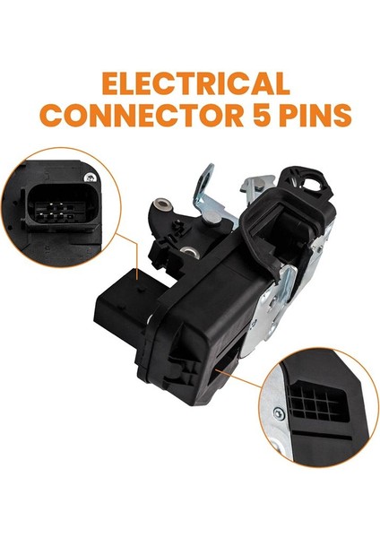 2007-2014 Gmc Yukon Sierra Chevy Silverado Cadillac Escalade 931-303 Için Ön Sol Yeni Kapı Kidi Aktüatörü (Yurt Dışından) fırsatları