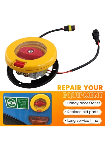 Yuvarlak Yolcu Kapısı Acil Durum Valfi Otobüs Gövde Parçaları Için 6100-02219 6100-061569 (Yurt Dışından) fırsatları