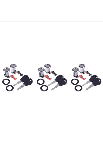 3x Araba Sol ve Sağ Araba Kapı Kidi Kiti Nissan Pickup Patfinder Için Anahtar Araba Kapısı Kidi 1987 -1991 80600-01G25 (Yurt Dışından)