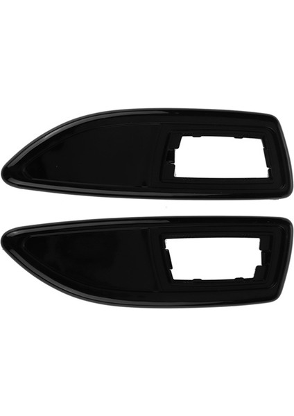 Parlak Siyah Yan Lamba Kapağı Yan Işaretleyici Işık Kapağı Için Vauxhall Corsa D Vxr Astra H/j Zaf B Insignia Corsa E 2006-2014 (Yurt Dışından)