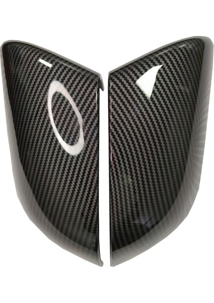 Tesla Model 3 2018-2024/MODEL Y Dış Yan Ayna Kapağı Için Araba Arka Ayna Kapağı Kapak Karbon Fiber Desen (Yurt Dışından)