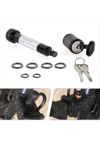 Hitch Alıcı Pin Kidi Römork Alıcı Kidi 2-1/2inch Alıcı Için 5/8 Inç Pin ile (Yurt Dışından) modelleri