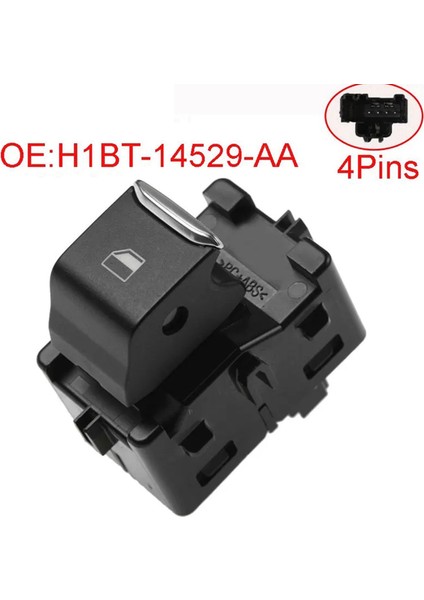 3x Otomotiv Pencere Anahtarı Cam Kaldırıcı Ford Fiesta Için Tek Anahtar 2017-2019 H1BT-14529-AA H1BT14529AA (Yurt Dışından) modelleri