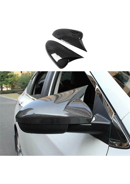 Araba Aksesuar Dikizim Ayna Kapak Kalkanları Chevrolet Cruze Için Harici Parçalar Ayna Kapağı 2008-2016 (Karbon) (Yurt Dışından) indirimleri
