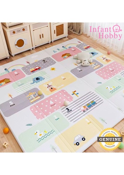 Infant Hobby Dream İt Katlanabilir Çift Taraflı Oyun Matı Oyun Halısı180X160X1 CM fiyatları