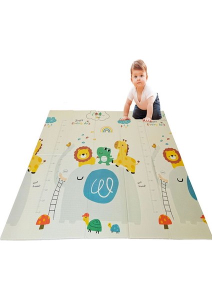 Infant Hobby Dream İt Katlanabilir Çift Taraflı Oyun Matı Oyun Halısı180X160X1 CM indirimleri
