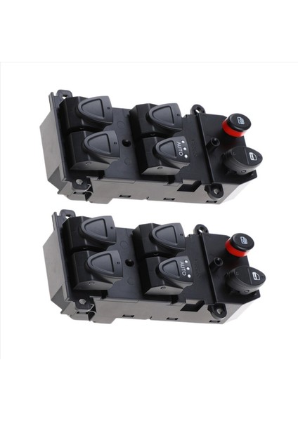 Honda Civic Için 2x 2006-2010 Elektrik Ana Kontrol Güç Kaldırıcı Pencere Anahtarı 35750-SNA-A130-M1 35750SNAA130M1 Rhd (Yurt Dışından)