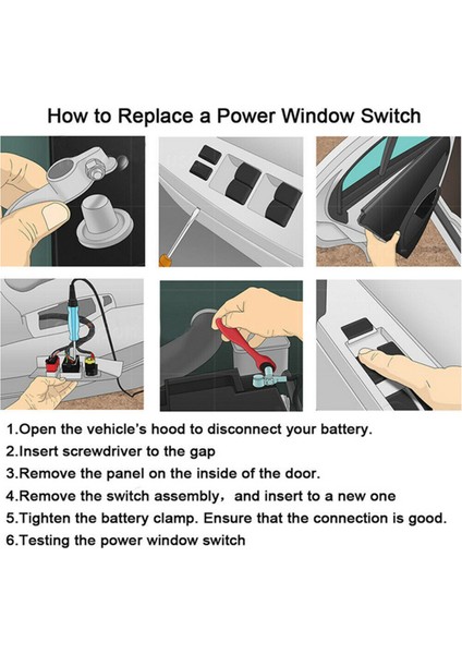 2x Yeni Pencere Kontrol Anahtarı Toyota Corolla Rav4 Camry Matrıx Scıon Xb 84810-12080 8481012080 (Yurt Dışından) fiyatları