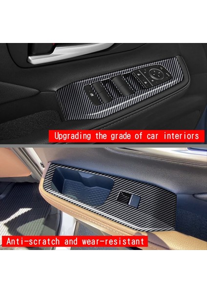 Araba Penceresi Anahtarı Asansör Paneli Kapı Kol Tabanları Panel Toyota Grand Highlander Için Karbon Fiber Tirm 2024 Lhd (Yurt Dışından) fırsatları