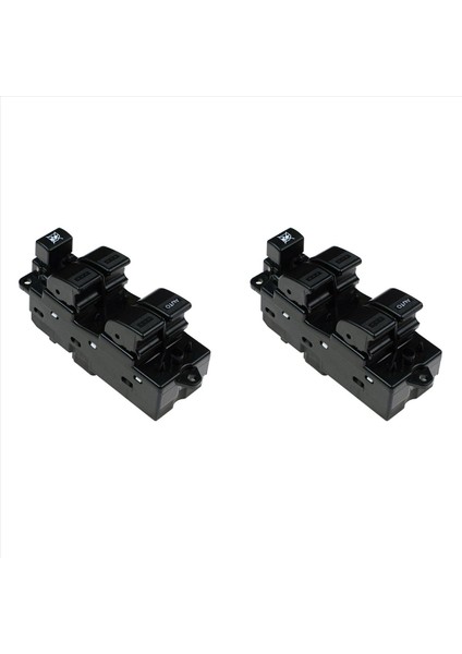 2x GJ6A-66-350A Mazda 6 2003-2012 Için Elektrikli Güç Penceresi Ana Kontrol Anahtarı (Yurt Dışından)