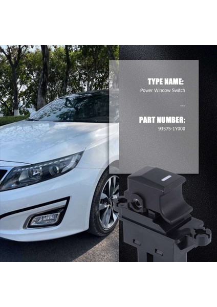 Kia Picanto Morning 2011-2016 93575-1Y000 Için 20X Elektrik Enerjisi Penceresi Kontrol Anahtarı (Yurt Dışından) fırsatları