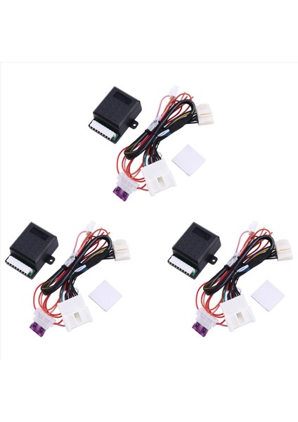 3x Araba Yan Aynaları Klasör Katlanır ve Toyota Rav4 (2020) Lhd+ Fiş ve Oynat Için Otomatik Olarak Yayın (Yurt Dışından)