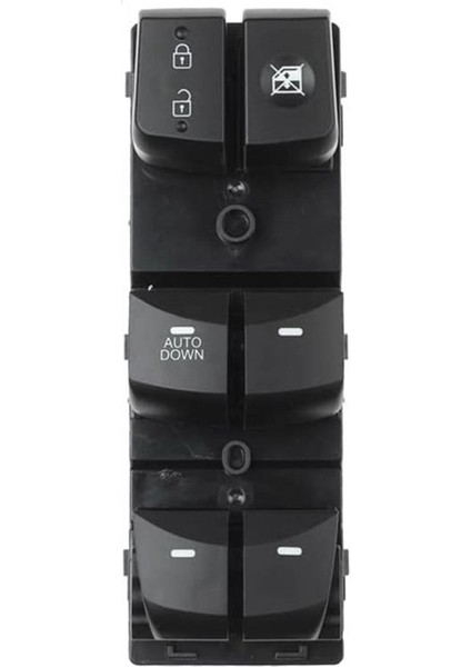 Power Master Pencere Cam Kaldırıcı Kontrol Anahtarı 93570-4V000 935703X030 935703X03030 Hyundai Elantra Lang Hareket 12-16 (Yurt Dışından)