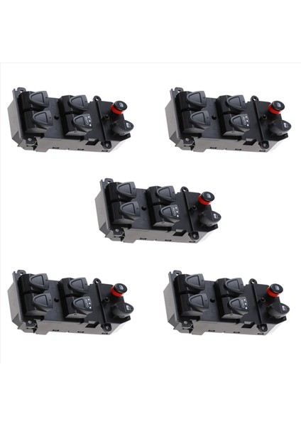Honda Civic Için 5x 2006-2010 Elektrik Ana Kontrol Gücü Kaldırıcı Pencere Anahtarı 35750-SNA-A130-M1 35750SNAA130M1 Rhd (Yurt Dışından)