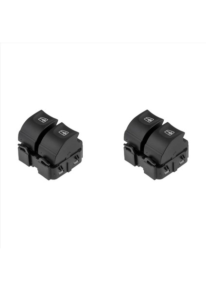 2x 254118032R 10132089 Dacia Duster Sandero Için Güç Elektrikli Pencere Anahtarı Düğmesi (Yurt Dışından)