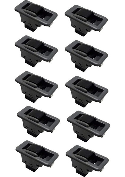 Mitsubishi MB781916 Için 10X Araç Cam Kaldırıcı Tek Anahtar Güç Penceresi Kontrol Anahtarı (Yurt Dışından)