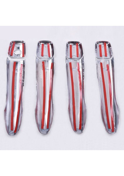 Nissan Navara Frontier D23 NP300 4 Kapılar Için 15+ Fit 1 Set Krom Kapı Kolu Kapağı (Yurt Dışından) modelleri