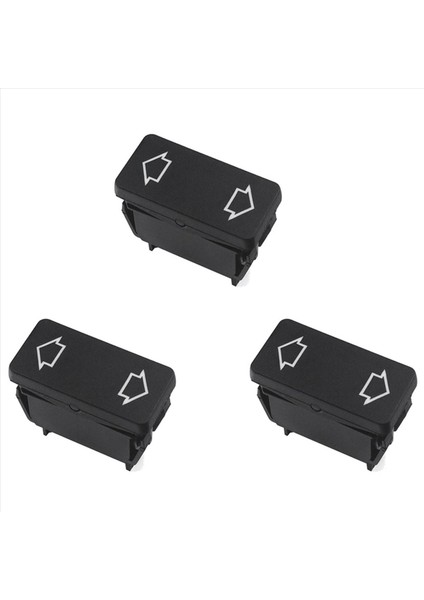 3x Elektrik Pencere Kontrol Anahtarı Düğmesi 6551 21 Peugeot 205 1987-1998 309 1985-1993 405 1987-1993 (Yurt Dışından)