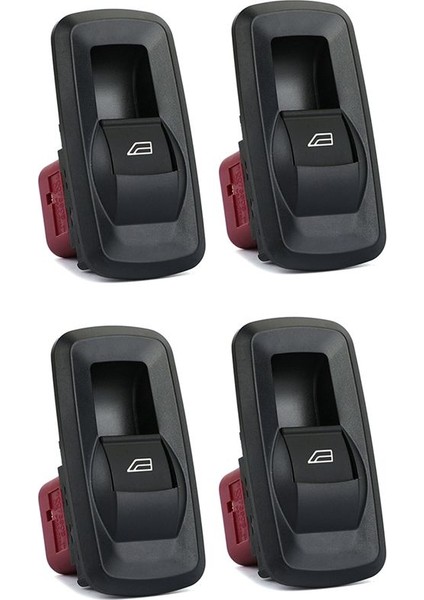 4x Güç Penceresi Kontrol Anahtarı 8A6T14529AA 8A6T-14529-AA Ford Fiesta Vı 1 25 1 4 1 6 2008-2013 Araç Aksesuarları (Yurt Dışından)