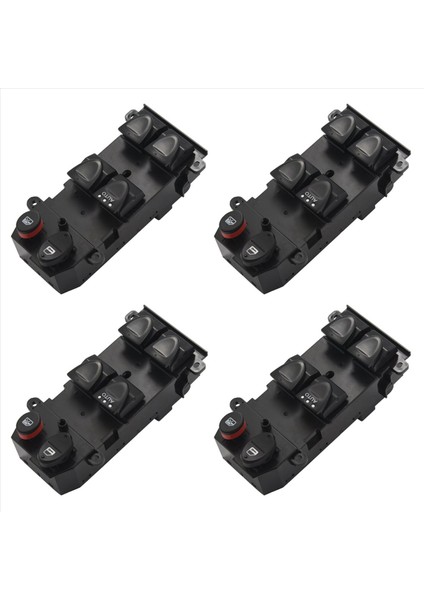 Honda Civic Için 4x Power Penceresi Anahtar Anahtarı 1 3 1 8 2 0 2006-2011 Sol Sürücü Tarafı Güç Kontrol Anahtarı (Yurt Dışından)