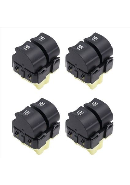 4x 254118044R Renault Clio Mk Iv 2013-2017 Için Elektrikli Pencere Anahtarı (Yurt Dışından)