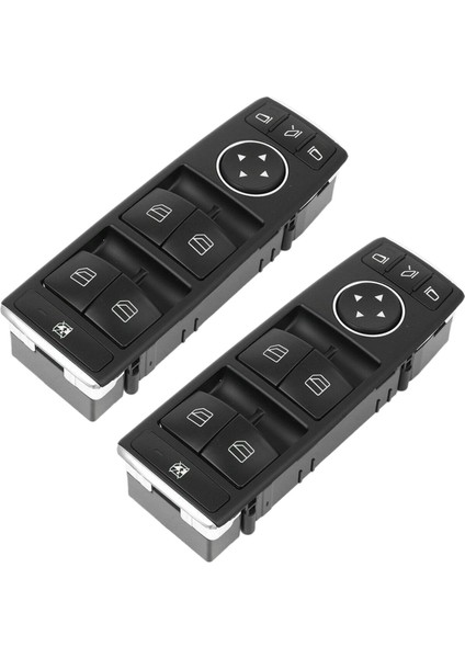 2x Ön Taraftaki Ana Güç Penceresi Anahtarı Mercedes Benz W212 W204 A2128208310 (Yurt Dışından)