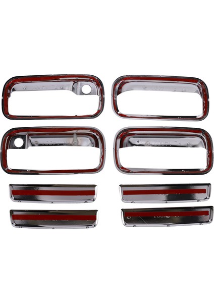 Toyota Hılux Surf 1998-2002 Için Araba Sapı Kapısı Kapağı Krom Kaplama Kalıplama (Yurt Dışından) fiyatları