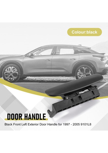 Citroen Xsara 1997 - 2005 9101L8 Için Siyah Ön Sol Dış Kapı Kolu (Yurt Dışından) fırsatları