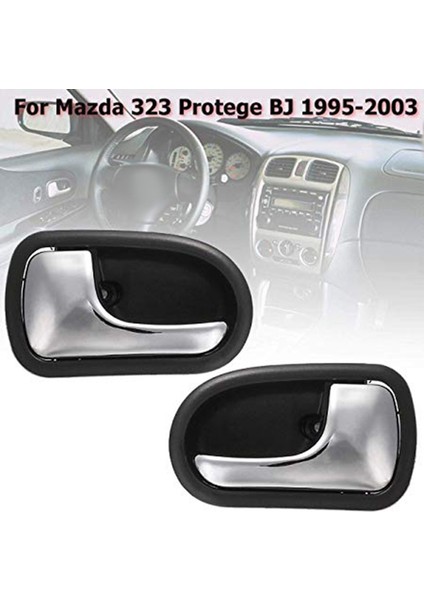 Mazda 323 Protege Bj 1995 1996 1997 1998 1999 2000 2001 2002 2003 Için 2x Araba Ön Iç Kapı Kolu (Yurt Dışından) fiyatları