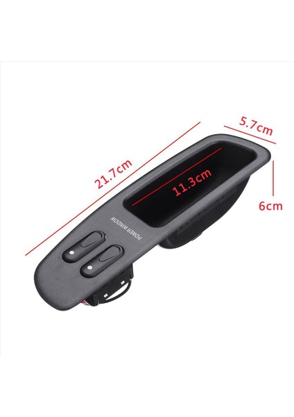 Mercedes Için 2x Benz MB Van MB100 Lh Rh Otomobil Parçaları 12V Elektrik Pencere Anahtarı Düğmesi Çift Bağ (Yurt Dışından) modelleri